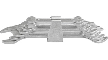 00244 Kpl.kluczy płaskich dwustronnych 6-22mm/  8szt.