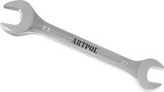 00321 Klucz płaski dwustronny 21x23mm*(CrV)_polerowany