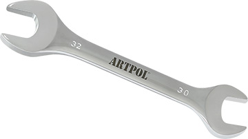 00330 Klucz płaski dwustronny 30x32mm*(CrV)_polerowany