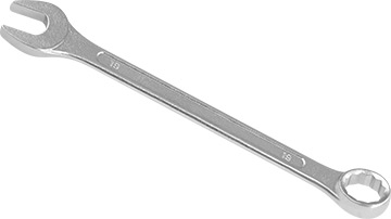 00419 Klucz płasko-oczkowy 19mm