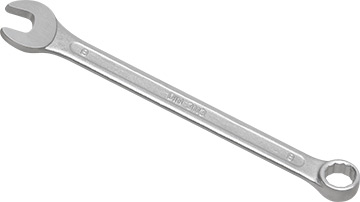 00458 Klucz płasko-oczkowy   8mm_(CrV)