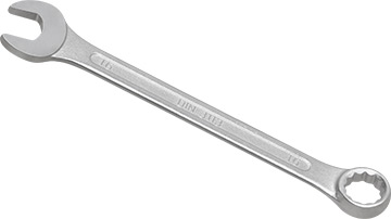 00466 Klucz płasko-oczkowy 16mm_(CrV)