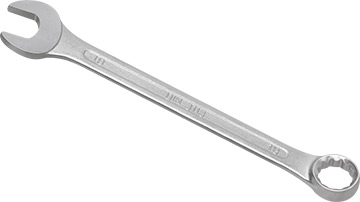 00468 Klucz płasko-oczkowy 18mm_(CrV)