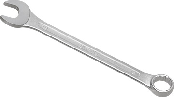 00469 Klucz płasko-oczkowy 19mm_(CrV)