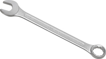 00471 Klucz płasko-oczkowy 21mm_(CrV)