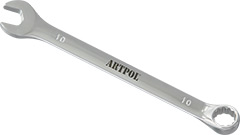 00510 Klucz płasko-oczkowy 10mm_(CrV)-polerowany