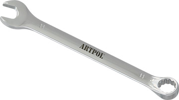 00511 Klucz płasko-oczkowy 11mm_(CrV)-polerowany