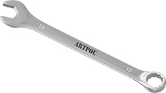 00513 Klucz płasko-oczkowy 13mm_(CrV)-polerowany