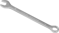 00562 Klucz płasko-oczkowy 12mm_(CrV)-satynowany