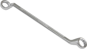 00817 Klucz oczkowy odgięty 17x19mm