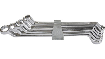 00843-W Kpl.kluczy oczkowych 8-19mm/  6szt.