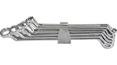 00843-W Kpl.kluczy oczkowych 8-19mm/  6szt.