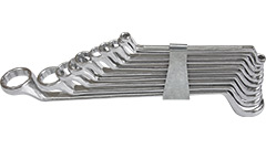 00847 Kpl.kluczy oczkowych 6-32mm/10szt.