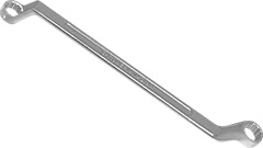 00860 Klucz oczkowy odgięty 10x11mm_(CrV)