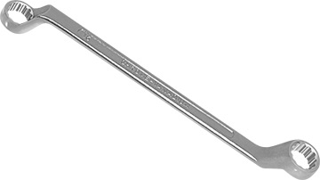 00866 Klucz oczkowy odgięty 16x17mm_(CrV)