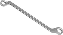 00866 Klucz oczkowy odgięty 16x17mm_(CrV)