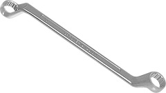 00868 Klucz oczkowy odgięty 18x19mm_(CrV)