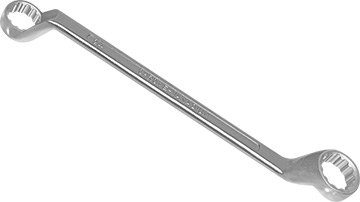 00874 Klucz oczkowy odgięty 24x27mm_(CrV)