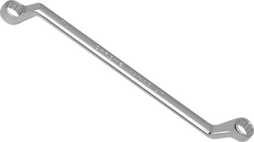 00910 Klucz oczkowy odgięty 10x11mm_(CrV)-polerowany