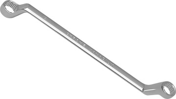 00912 Klucz oczkowy odgięty 12x13mm_(CrV)-polerowany