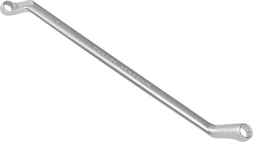 00956-W Klucz oczkowy odgięty   6x  7mm_(CrV)-satynowany