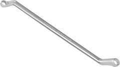 00956-W Klucz oczkowy odgięty   6x  7mm_(CrV)-satynowany