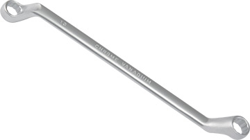00960-W Klucz oczkowy odgięty 10x11mm_(CrV)-satynowany