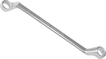 00968-W Klucz oczkowy odgięty 18x19mm_(CrV)-satynowany