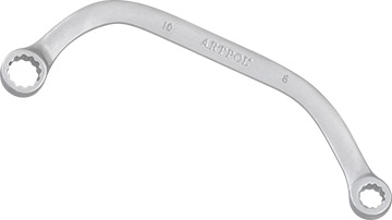 01058 Klucz oczkowy typ "C"   8x10mm_(CrV-satynowany)