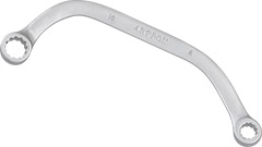 01058 Klucz oczkowy typ "C"   8x10mm_(CrV-satynowany)