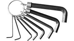 01891 Kpl.kluczy imbusowych 2.0-10.0mm/  8szt.