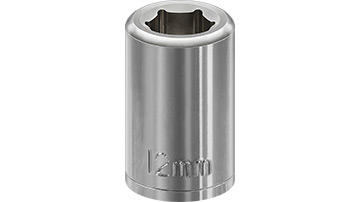 03012 Klucz nasadowy 1/2"-12mm_  6-kątny