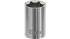03016 Klucz nasadowy 1/2"-16mm_  6-kątny