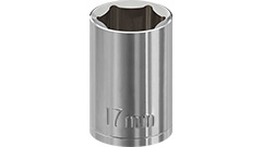 03017 Klucz nasadowy 1/2"-17mm_  6-kątny