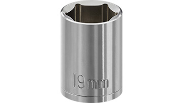 03019 Klucz nasadowy 1/2"-19mm_  6-kątny
