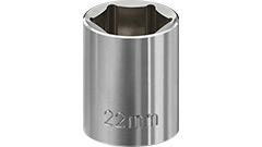 03022 Klucz nasadowy 1/2"-22mm_  6-kątny