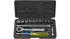 05116 Zestaw narzędziowy   16szt.-1/4"_(4.5-13mm)_nasadowy