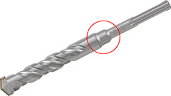 44035 Wiertło widiowe 35x340mm /1szt., uchwyt SDS-max, KVS-[S4], DIN8035, 1-ostrzowa głowica wiercąca