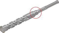 44038 Wiertło widiowe 38x340mm /1szt., uchwyt SDS-max, KVS-[S4], DIN8035, 1-ostrzowa głowica wiercąca