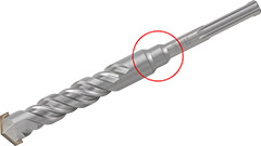 44040 Wiertło widiowe 40x340mm /1szt., uchwyt SDS-max, KVS-[S4], DIN8035, 1-ostrzowa głowica wiercąca