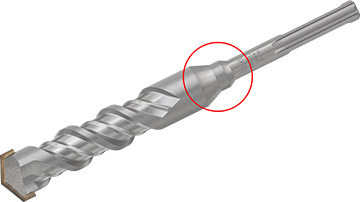 44045 Wiertło widiowe 45x340mm /1szt., uchwyt SDS-max, KVS-[S4], DIN8035, 1-ostrzowa głowica wiercąca