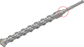 44099 Wiertło widiowe 50x540mm /1szt., uchwyt SDS-max, KVS-[S4], DIN8035, 1-ostrzowa głowica wiercąca