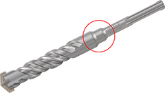 44340 Wiertło widiowe 40x340mm /1szt., uchwyt SDS-max, KVS-[S4], DIN8035, krzyżowa głowica wiercąca CROSS