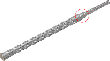 44388 Wiertło widiowe 38x540mm /1szt., uchwyt SDS-max, KVS-[S4], DIN8035, krzyżowa głowica wiercąca CROSS