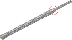 44388 Wiertło widiowe 38x540mm /1szt., uchwyt SDS-max, KVS-[S4], DIN8035, krzyżowa głowica wiercąca CROSS