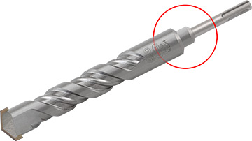 48182 Wiertło widiowe 32x260mm /1szt., uchwyt SDS-plus, KVS-[S4], DIN8035, 1-ostrzowa głowica wiercąca