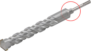 48238 Wiertło widiowe 38x310mm /1szt., uchwyt SDS-plus, KVS-[S4], DIN8035, 1-ostrzowa głowica wiercąca