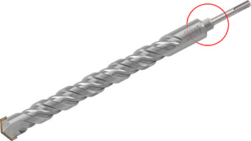 48285 Wiertło widiowe 35x400mm /1szt., uchwyt SDS-plus, KVS-[S4], DIN8035, 1-ostrzowa głowica wiercąca