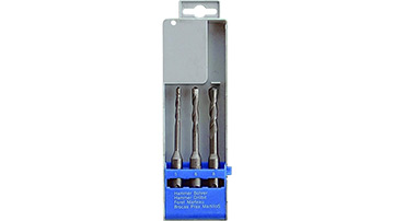 48491-1W Komplet wierteł do betonu 5-8mm /3szt. uchwyty SDS-plus, KVS-[S4], 1-ostrzowe głowice wiercące