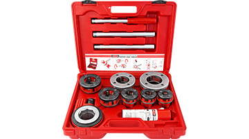 6002301SE Kpl.głowic gwintujących 3/8"-  2" /  7szt.